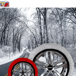 Auto si Moto - Anvelope si jante - Accesorii roti - Lanturi si fasete antiderapante - Lanturi textile auto MATTE SnowSocks Active – Marimea M - Infinity.ro