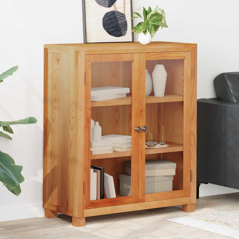 Casa si Gradina - Mobilier - Dulapuri si sifoniere - Dulapuri - Dulap cu raft cu depozitare Maro 80 x 35 x 95 cm Lemn compozit - Infinity.ro