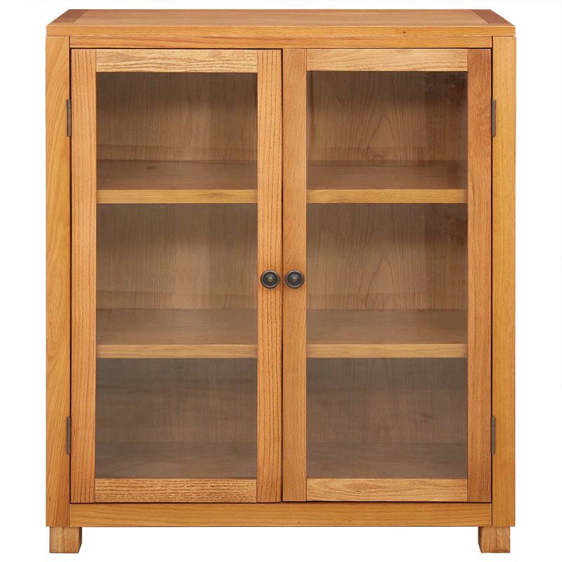Casa si Gradina - Mobilier - Dulapuri si sifoniere - Dulapuri - Dulap cu raft cu depozitare Maro 80 x 35 x 95 cm Lemn compozit - Infinity.ro