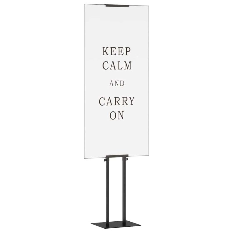 Casa si Gradina - Decoratiuni - Decoratiuni petrecere - Accesorii pentru petrecere - Panouri pentru Targuri 2 pcs Negru 30 x 24 x 208 cm Fier - Infinity.ro