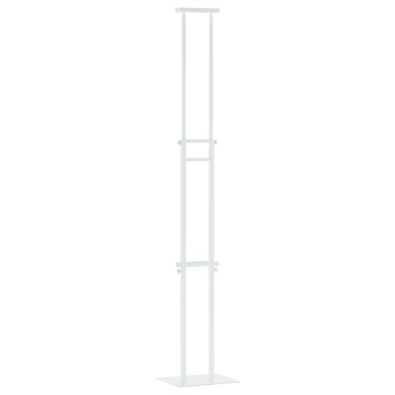 Casa si Gradina - Decoratiuni - Pereti despartitori si paravane - Panouri pentru Targuri 2 pcs Alb 30 x 24 x 208 cm Fier - Infinity.ro