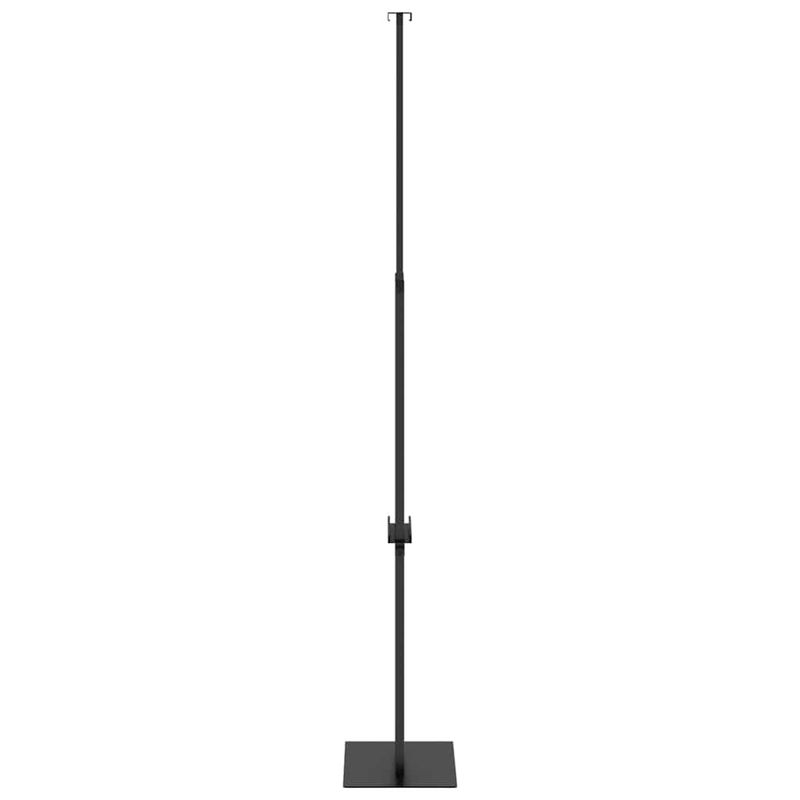 Casa si Gradina - Decoratiuni - Decoratiuni petrecere - Accesorii pentru petrecere - Panouri pentru Targuri 2 pcs Negru 30 x 24 x 208 cm Fier - Infinity.ro