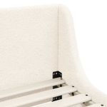 Casa si Gradina - Mobilier - Paturi si accesorii - Paturi - Cadru de pat pentru copii cu spatar Crem 70 x 140 cm - Infinity.ro