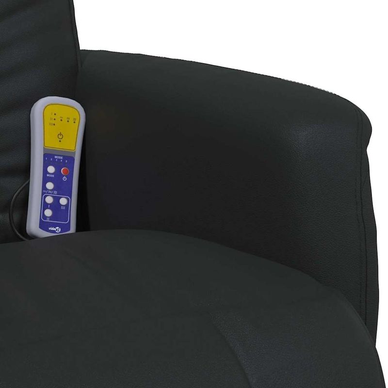 Ingrijire personala si Cosmetice - Sanatate si wellness - Articole wellness - Fotolii de masaj - Scaun reclinabil cu masaj Negru 71 x 90 x 105 cm - Infinity.ro
