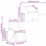 Ingrijire personala si Cosmetice - Sanatate si wellness - Articole wellness - Fotolii de masaj - Scaun reclinabil cu masaj Negru 71 x 90 x 105 cm - Infinity.ro