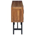 Casa si Gradina - Mobilier - Comode si corpuri - Comode - Support TV cu sertar Maro 110 x 30 x 75 cm Lemn solid de tec - Infinity.ro