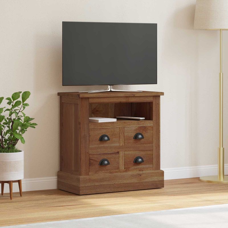 Casa si Gradina - Mobilier - Comode si corpuri - Comode - Dulap de depozitare Maro 60 x 30 x 60 cm Lemn solid de tec - Infinity.ro