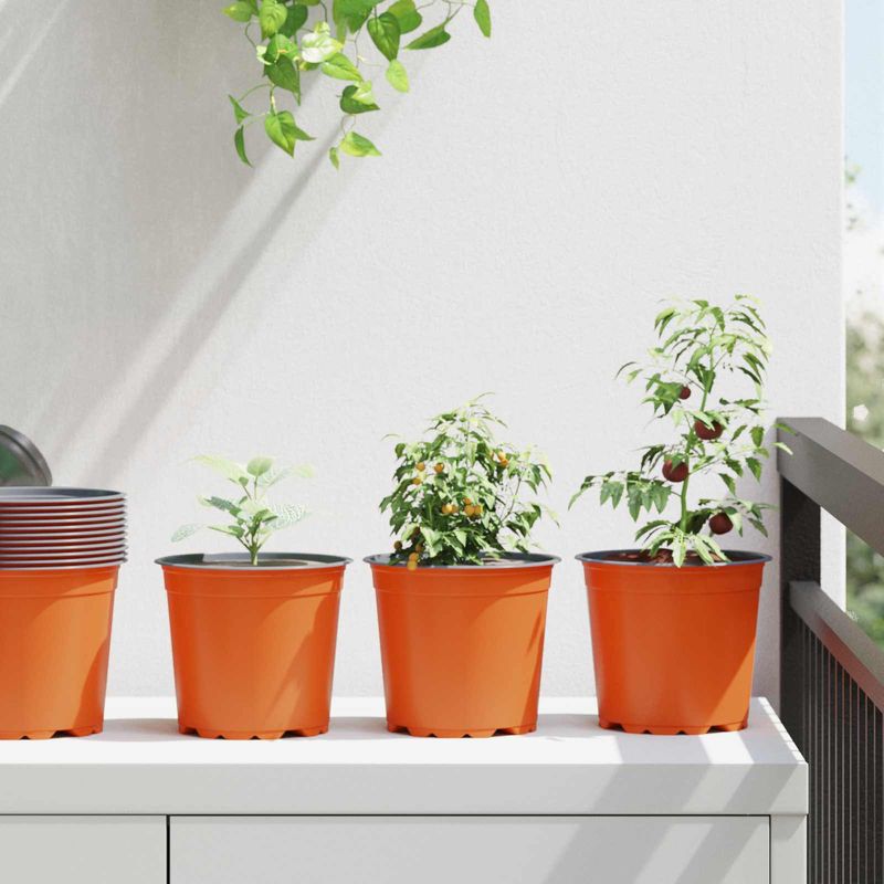 Casa si Gradina - Decoratiuni - Obiecte decorative - Vaze si boluri decorative - Vaza pentru flori 200 pcs Ceramica Ø 15 x 12.5 cm Plastic - Infinity.ro