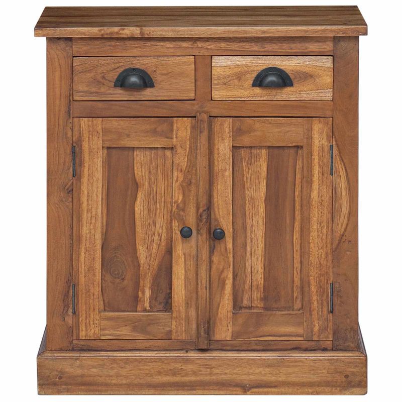 Casa si Gradina - Mobilier - Dulapuri si sifoniere - Dulapuri - Dulap de depozitare Maro 65 x 30 x 75 cm Lemn solid de tec - Infinity.ro