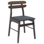 Casa si Gradina - Mobilier - Scaune si fotolii - Scaune - Scaun de sufragerie 2 pcs Maro deschis si negru - Infinity.ro