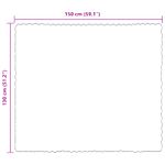 Casa si Gradina - Textile si covoare - Lenjerii de pat - Cearceafuri de pat - Patura din Blana sintetica de Iepure Verde inchis 130 x 150 cm - Infinity.ro