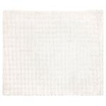 Casa si Gradina - Textile si covoare - Lenjerii de pat - Cearceafuri de pat - Patura din Blana sintetica de Iepure Alb 240 x 270 cm Poliester - Infinity.ro