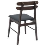 Casa si Gradina - Mobilier - Scaune si fotolii - Scaune - Scaun de sufragerie 2 pcs Maro deschis si negru - Infinity.ro