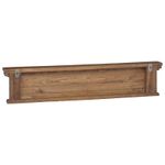 Casa si Gradina - Mobilier - Organizare si depozitare - Cuiere - Cuier de paltoane montat pe perete natural 100 x 10 x 20 cm - Infinity.ro