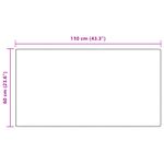 Casa si Gradina - Textile si covoare - Covoare - Covoare casa - Covor din Blana Faux de Iepure Olite Bej 60 x 110 cm Poliester - Infinity.ro