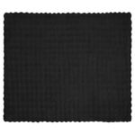 Casa si Gradina - Textile si covoare - Pături și cuverturi - Pături - Patura din Blana sintetica de Iepure 4 pcs Negru 130 x 150 cm - Infinity.ro