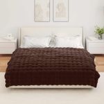 Casa si Gradina - Textile si covoare - Pături și cuverturi - Pături - Patura din Blana sintetica de Iepure Culoare Camila - Infinity.ro