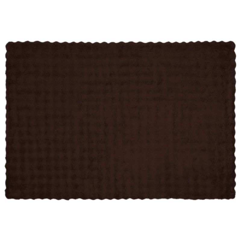 Casa si Gradina - Textile si covoare - Pături și cuverturi - Pături - Patura din Blana sintetica de Iepure Culoare Camila - Infinity.ro