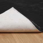 Casa si Gradina - Textile si covoare - Covoare - Covoare casa - Covor din Blana Faux de Iepure Olite Negru 60 x 110 cm - Infinity.ro