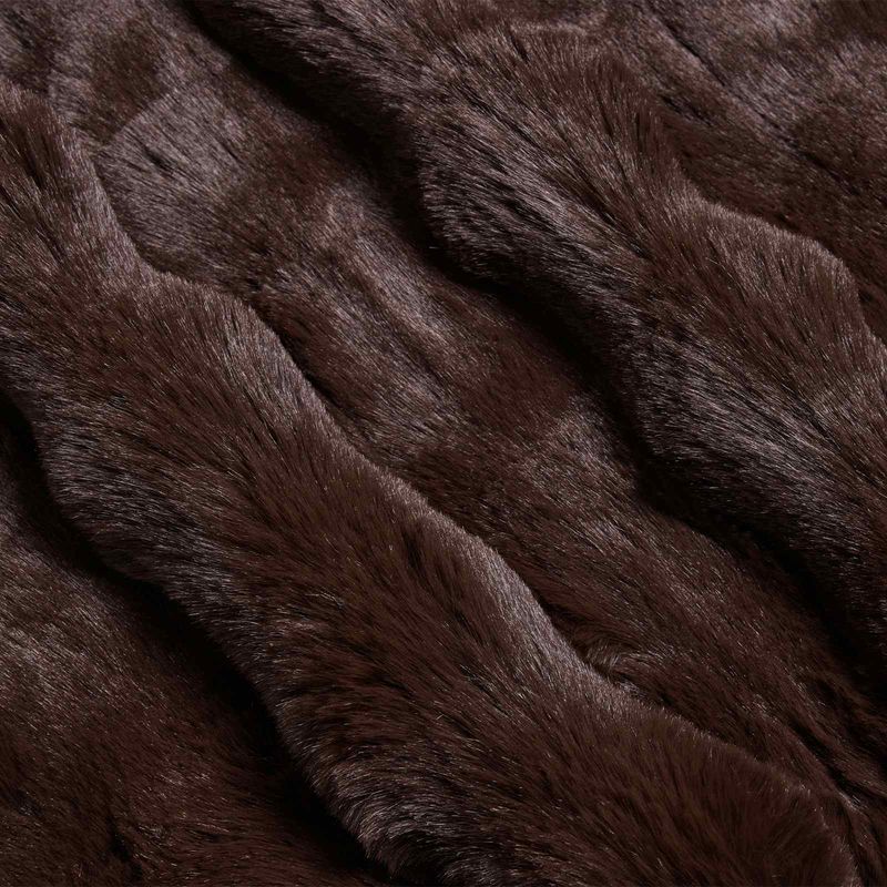 Casa si Gradina - Textile si covoare - Pături și cuverturi - Pături - Patura din Blana sintetica de Iepure Culoare Camila - Infinity.ro
