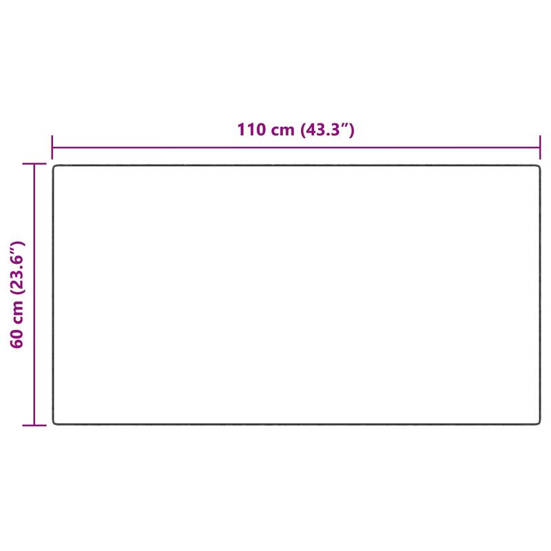 Casa si Gradina - Textile si covoare - Covoare - Covoare casa - Covor din Blana Faux de Iepure Olite Crem 60 x 110 cm Poliester - Infinity.ro