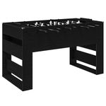 Sport si Outdoor - Alte sporturi - Mese fusball - Maza de Fotbal 2 pcs Stejar Negru 146,5 x 74 x 85 cm - Infinity.ro