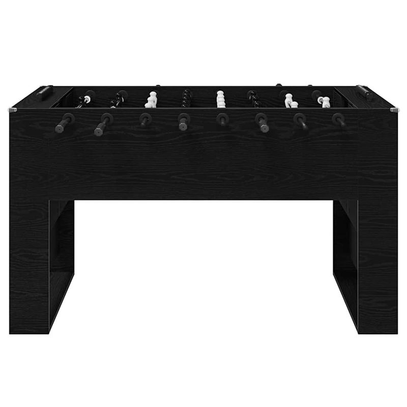 Sport si Outdoor - Alte sporturi - Mese fusball - Maza de Fotbal 2 pcs Stejar Negru 146,5 x 74 x 85 cm - Infinity.ro