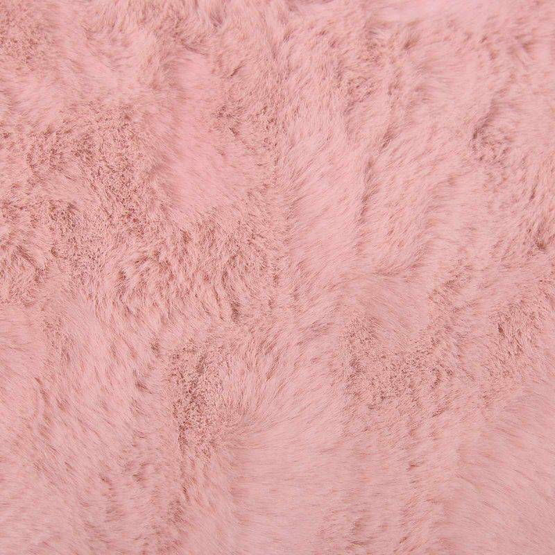 Casa si Gradina - Textile si covoare - Covoare - Covoare casa - Covor din Blana Faux de Iepure Olite Roz Ø 100 cm Poliester - Infinity.ro