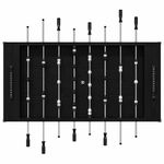 Sport si Outdoor - Alte sporturi - Mese fusball - Maza de Fotbal 2 pcs Stejar Negru 146,5 x 74 x 85 cm - Infinity.ro