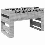 Sport si Outdoor - Alte sporturi - Mese fusball - Maza de Fotbal 2 pcs Gri Sonoma 146,5 x 74 x 85 cm - Infinity.ro