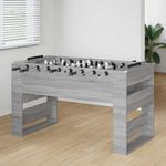 Sport si Outdoor - Alte sporturi - Mese fusball - Maza de Fotbal 2 pcs Gri Sonoma 146,5 x 74 x 85 cm - Infinity.ro