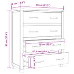 Casa si Gradina - Mobilier - Dulapuri si sifoniere - Dulapuri - Dulap cu sertar cu depozitare Maro Lemn compozit - Infinity.ro