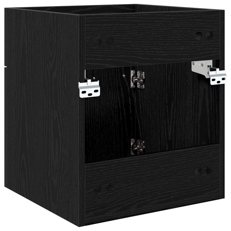 Casa si Gradina - Mobilier - Mobilier baie - Comode baie - Comoda de chiuveta Stejar Negru 41 x 38,5 x 46 cm Lemn compozit - Infinity.ro