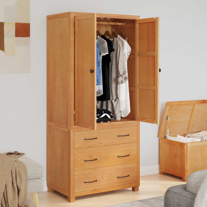 Casa si Gradina - Mobilier - Dulapuri si sifoniere - Dulapuri - Set de Mobilier pentru Depozitare cu sertar Maro Lemn compozit - Infinity.ro