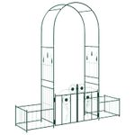 Casa si Gradina - Gradina si terasa - Decoratiuni exterior - Arcade - Arc de Gradina Simplu Verde 203 x 50 x 218 cm - Infinity.ro