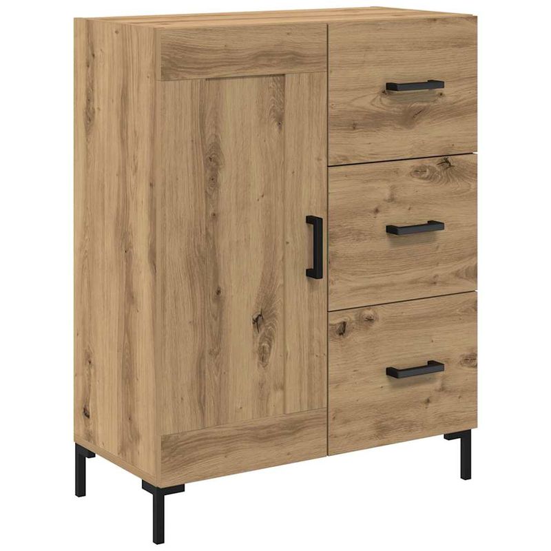 Casa si Gradina - Mobilier - Comode si corpuri - Corpuri bucatarie - Bufet 2 pcs Stejar Artizanal 69,5 x 34 x 180 cm Lemn compozit - Infinity.ro