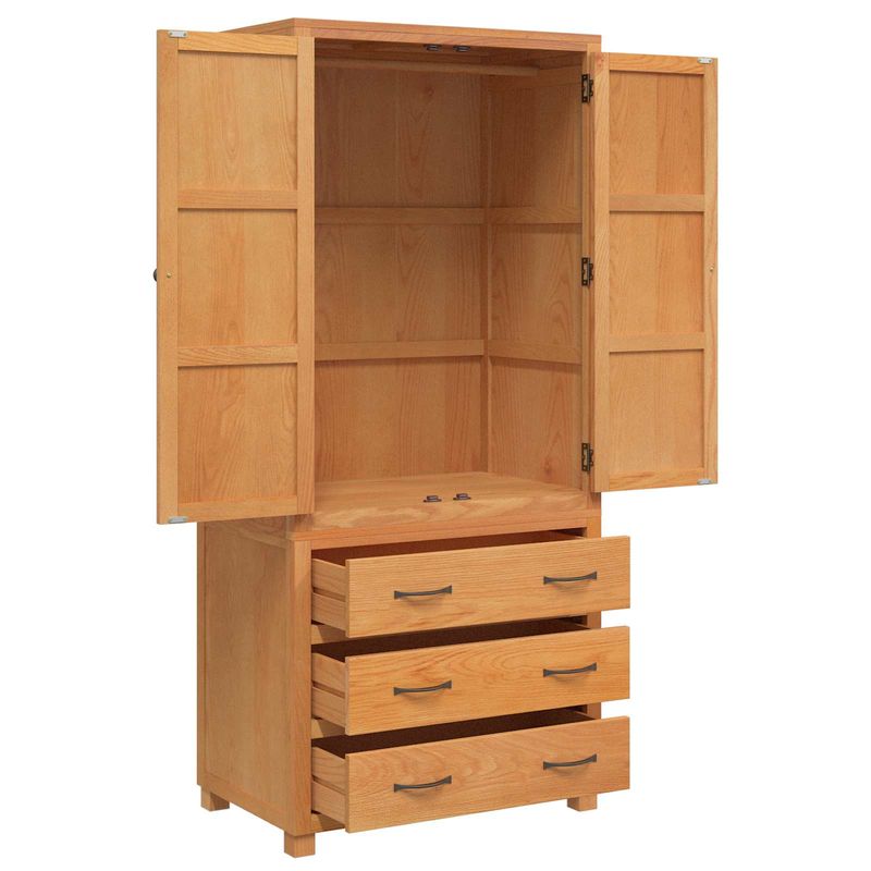 Casa si Gradina - Mobilier - Dulapuri si sifoniere - Dulapuri - Set de Mobilier pentru Depozitare cu sertar Maro Lemn compozit - Infinity.ro