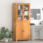 Casa si Gradina - Mobilier - Dulapuri si sifoniere - Dulapuri - Set de Mobilier pentru Depozitare cu usa Maro Lemn compozit - Infinity.ro