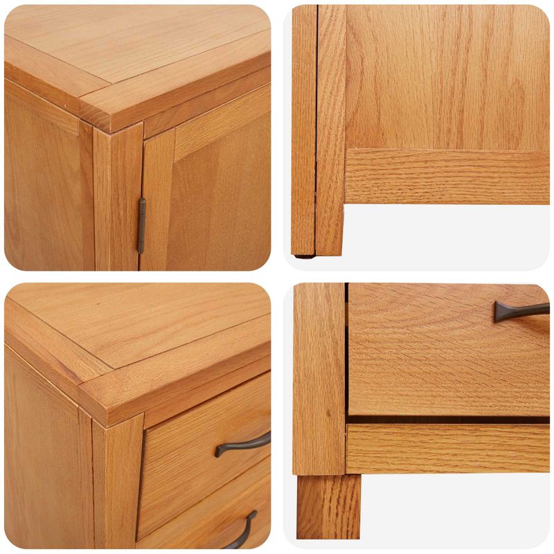 Casa si Gradina - Mobilier - Dulapuri si sifoniere - Dulapuri - Set de Mobilier pentru Depozitare cu sertar Maro Lemn compozit - Infinity.ro
