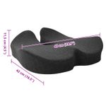 Casa si Gradina - Textile si covoare - Perne si pilote - Perne - Perna cu perna Gri inchis 50 x 43 x 10 cm Bumbac - Infinity.ro