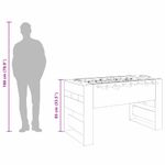 Sport si Outdoor - Alte sporturi - Mese fusball - Maza de Fotbal 2 pcs Gri Sonoma 146,5 x 74 x 85 cm - Infinity.ro