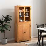 Casa si Gradina - Mobilier - Dulapuri si sifoniere - Dulapuri - Set de Mobilier pentru Depozitare cu usa Maro Lemn compozit - Infinity.ro