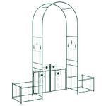 Casa si Gradina - Gradina si terasa - Decoratiuni exterior - Arcade - Arc de Gradina Simplu Verde 203 x 50 x 218 cm - Infinity.ro