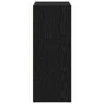 Casa si Gradina - Mobilier - Biblioteci si rafturi - Biblioteci - Raft pentru carti Stejar Negru 60 x 30 x 76.5 cm Lemn compozit - Infinity.ro