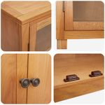 Casa si Gradina - Mobilier - Dulapuri si sifoniere - Dulapuri - Set de Mobilier pentru Depozitare cu usa Maro Lemn compozit - Infinity.ro