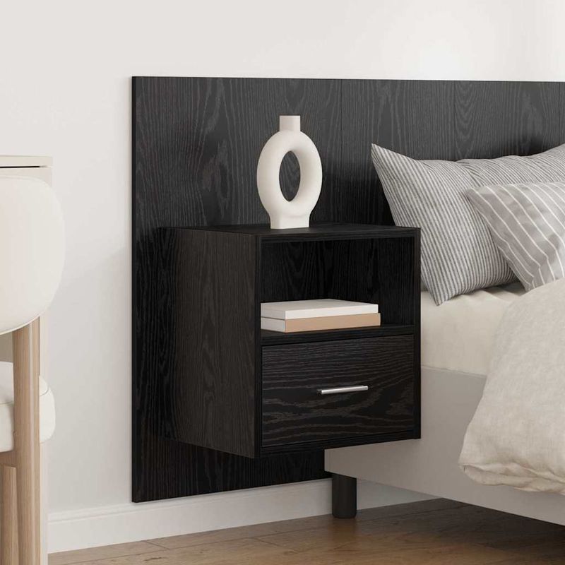 Casa si Gradina - Mobilier - Paturi si accesorii - Accesorii paturi - Tablie de pat cu LED, gri inchis, 144x5x118/128 cm, catifea - Infinity.ro