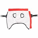 Petshop - Articole imbracaminte - Haine animale - Haina pentru Caini cu ham Rosu 2XL Fleece si poliester - Infinity.ro