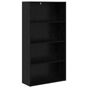 Dulap pentru carti Stejar Negru 80 x 30 x 151,5 cm