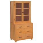 Casa si Gradina - Mobilier - Dulapuri si sifoniere - Dulapuri - Set de Mobilier pentru Depozitare cu sertar Maro Lemn compozit - Infinity.ro