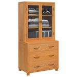 Casa si Gradina - Mobilier - Dulapuri si sifoniere - Dulapuri - Set de Mobilier pentru Depozitare cu sertar Maro Lemn compozit - Infinity.ro